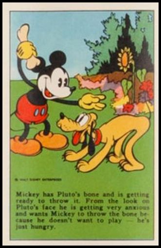Mickey Has Pluto's Bone